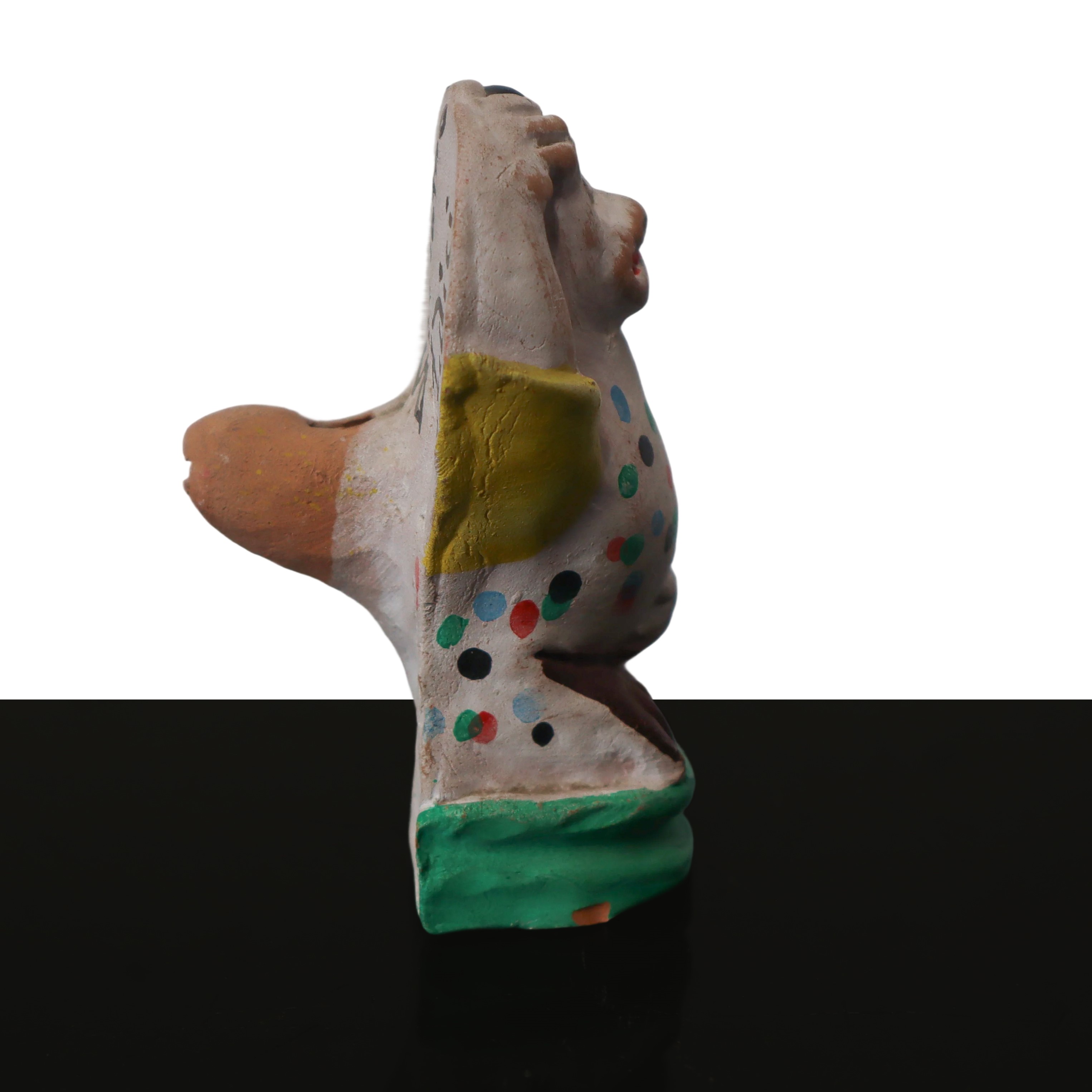 Fischietto in terracotta