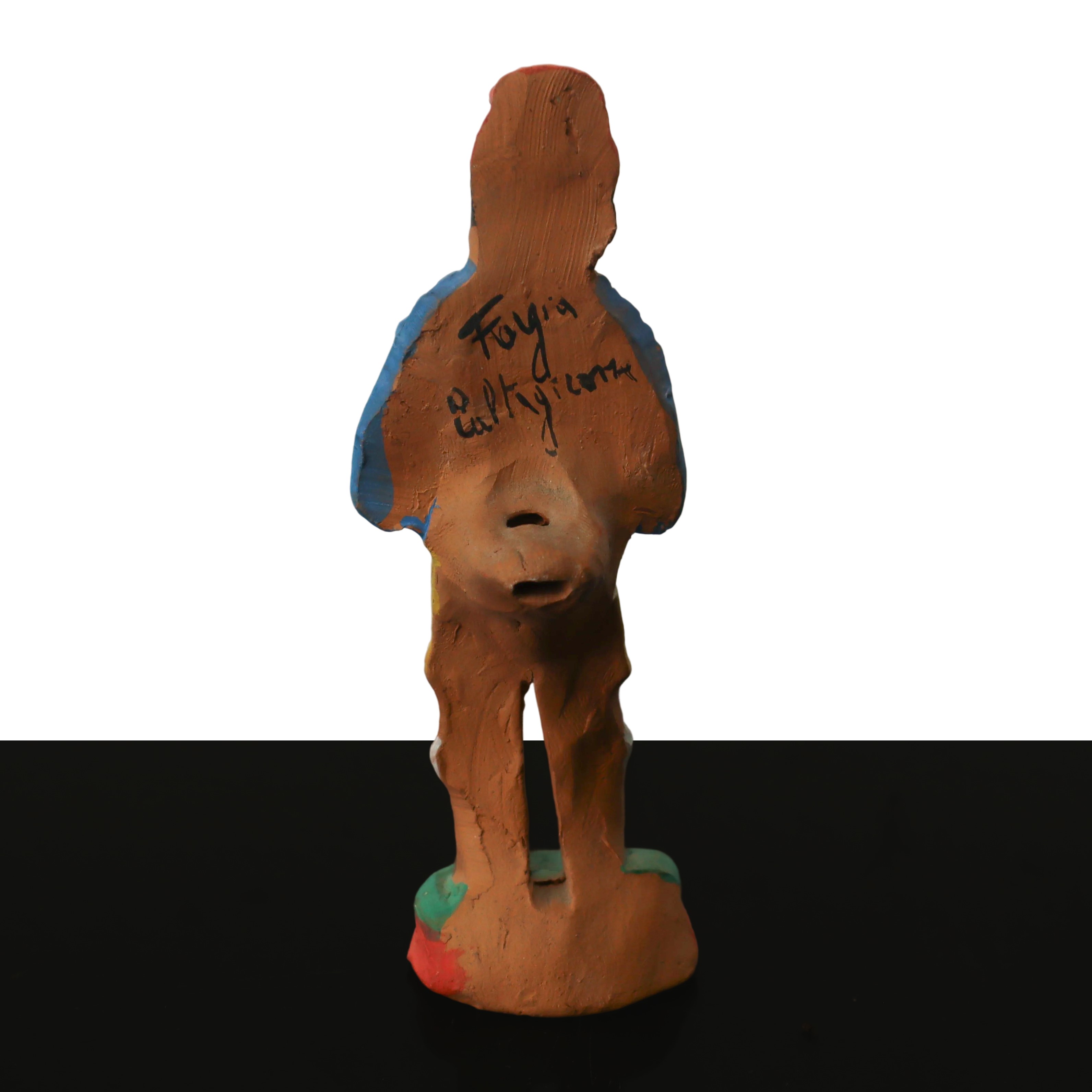 Fischietto nella guisa di suonatore di zampogna