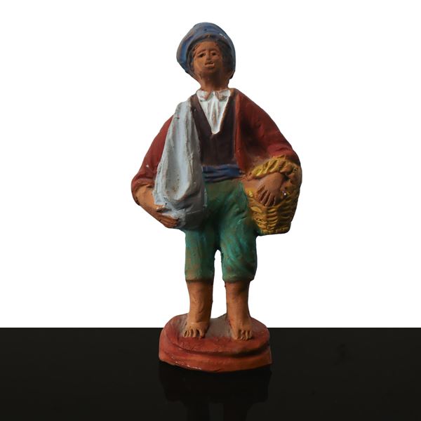 Enzo Forgia - Fischietto raffigurante personaggio popolare
