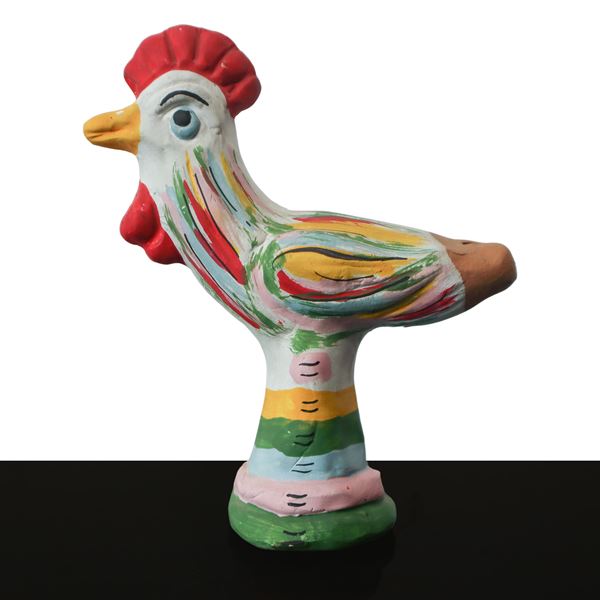 Whistle depicting a rooster