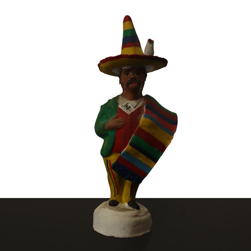 Fischietto, personaggio messicano, h 16 cm