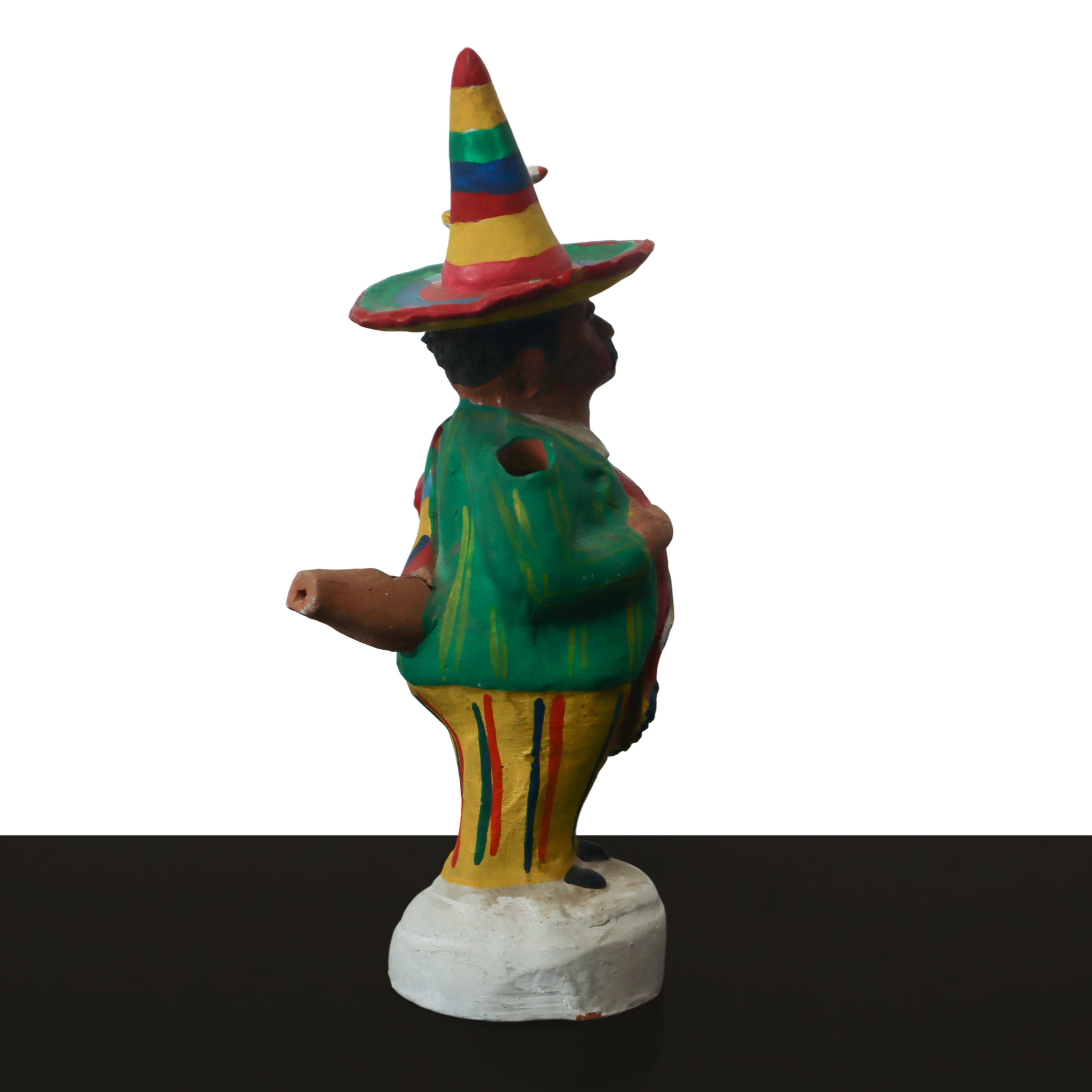 Fischietto, personaggio messicano, h 16 cm