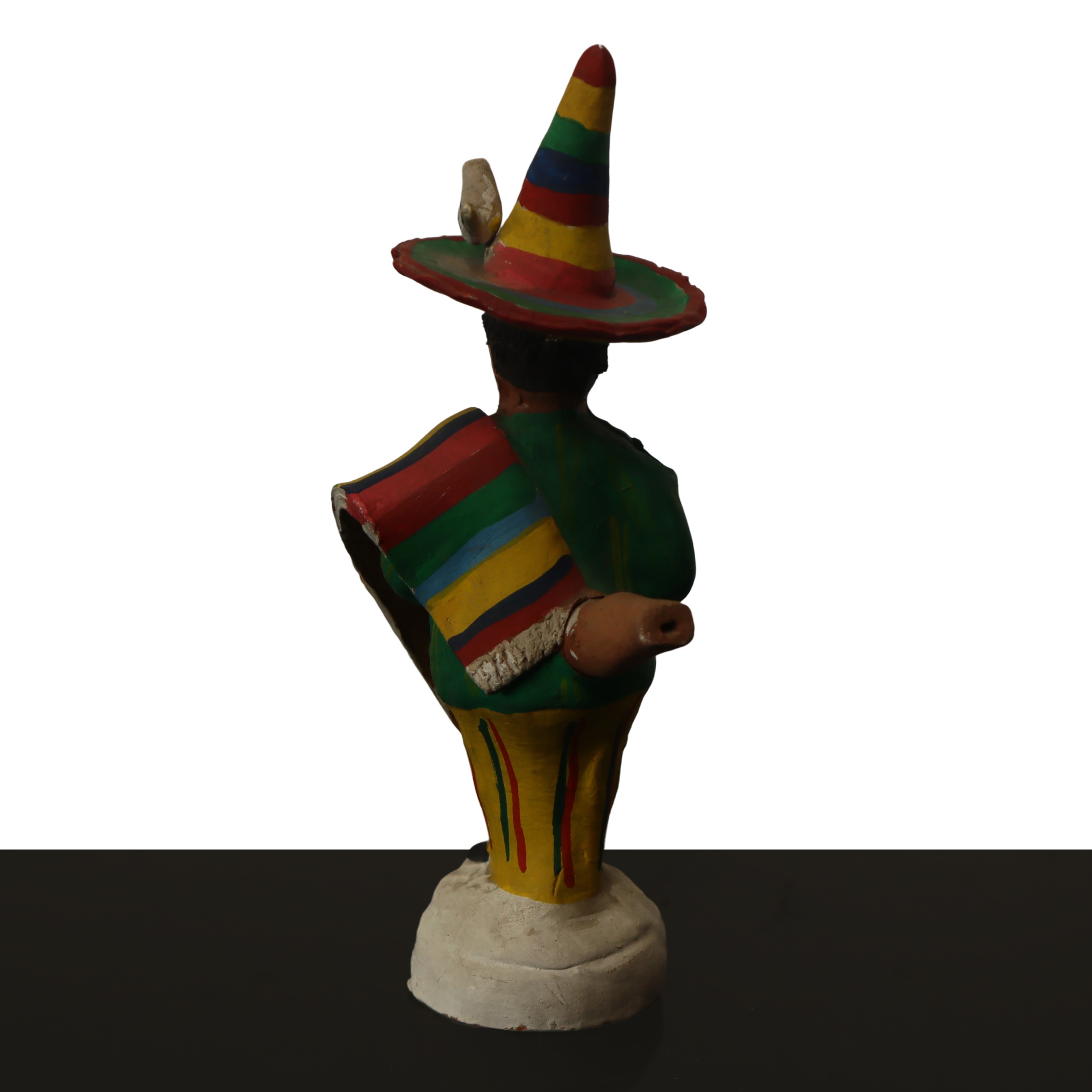 Fischietto, personaggio messicano, h 16 cm
