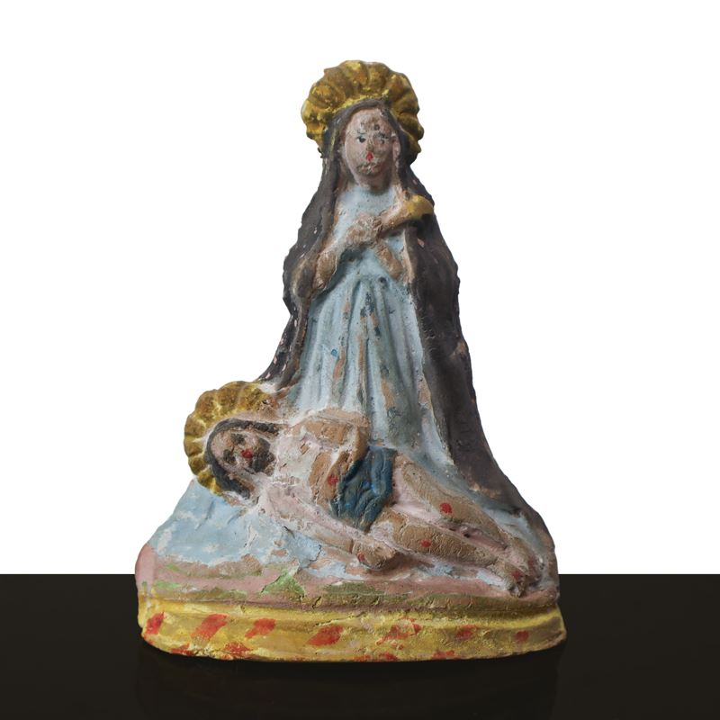 Fischietto Raffigurante Madonna e Gesù