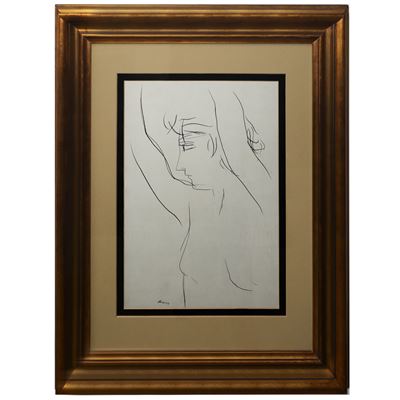 Nudo di Donna di Profilo