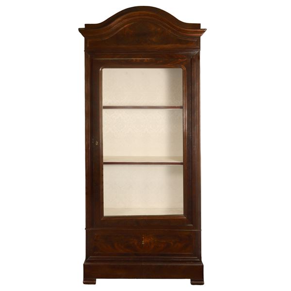 Single door display cabinet