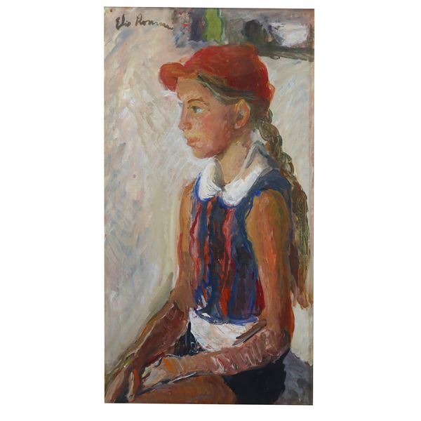 Elio Romano - Ritratto di giovane ragazza