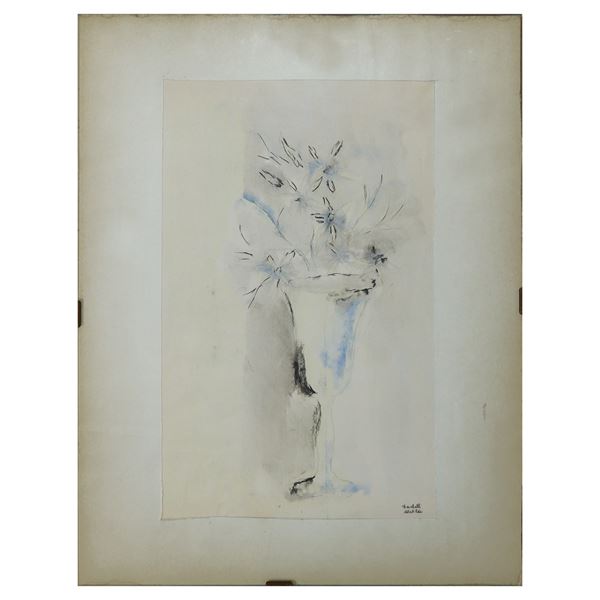 Matilde Iachelli - Natura morta vaso con fiori