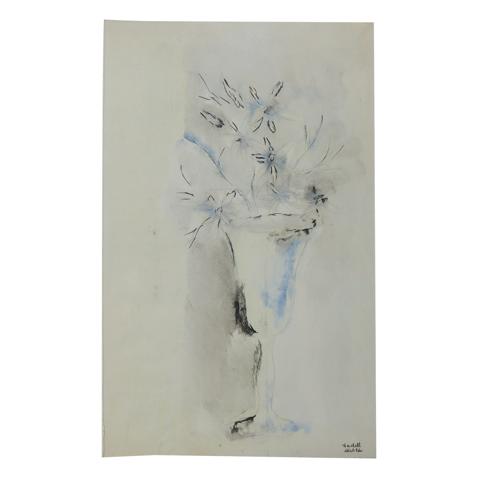 Matilde Iachelli - Natura Morta Vaso con Fiori