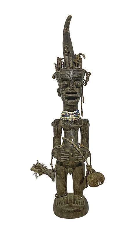 Feticcio Songye, D.R.Congo, primi XX secolo. G cm 81