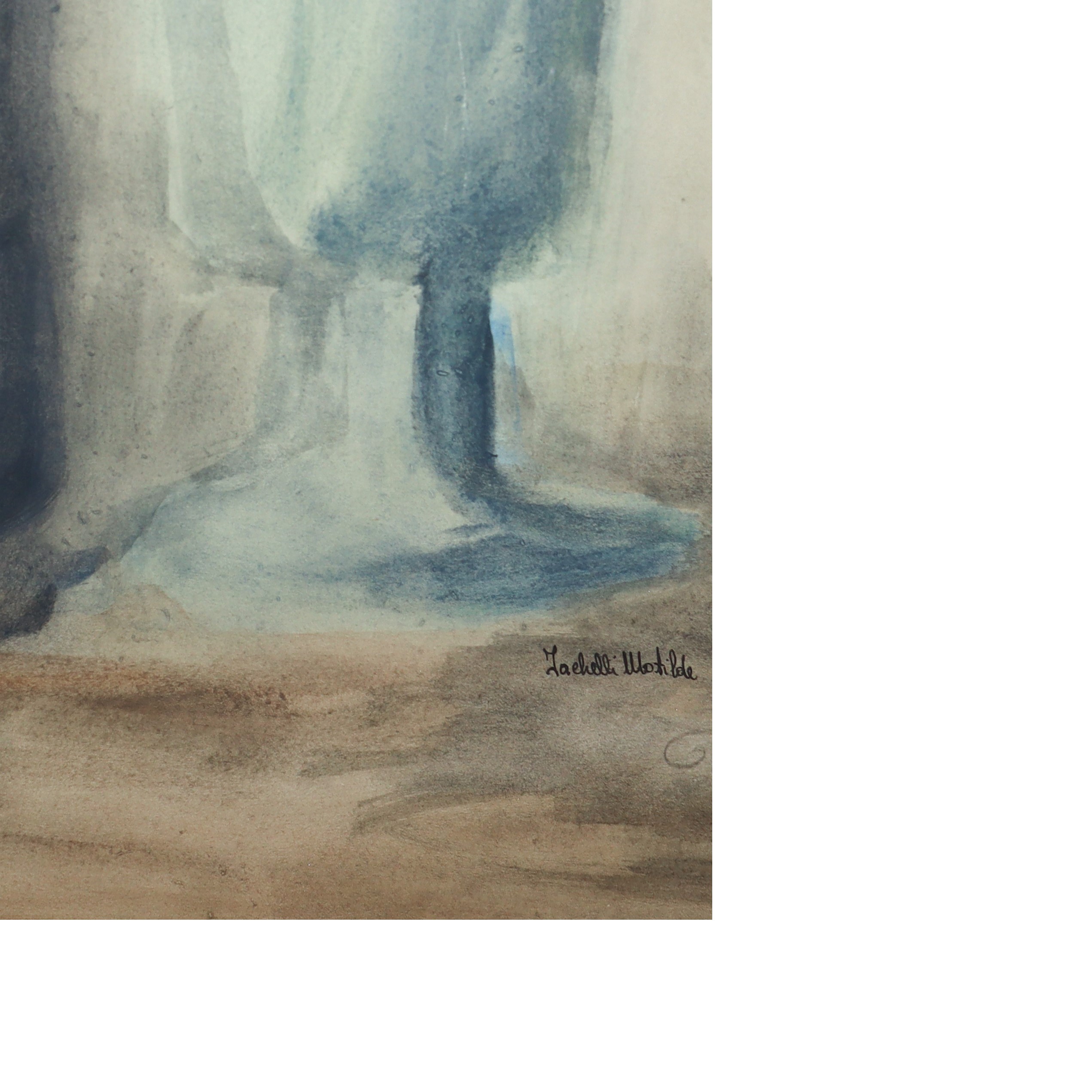 Matilde Iachelli - Natura Morta, Bottiglia Vaso e Bicchiere