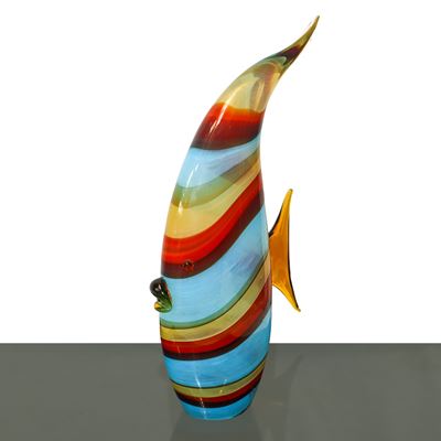 Pesce in Vetro di Murano Colorato
