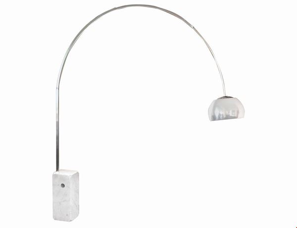 Achille e Pier Giacomo Castiglioni per  Flos - Lampada da terra Mod. Arco