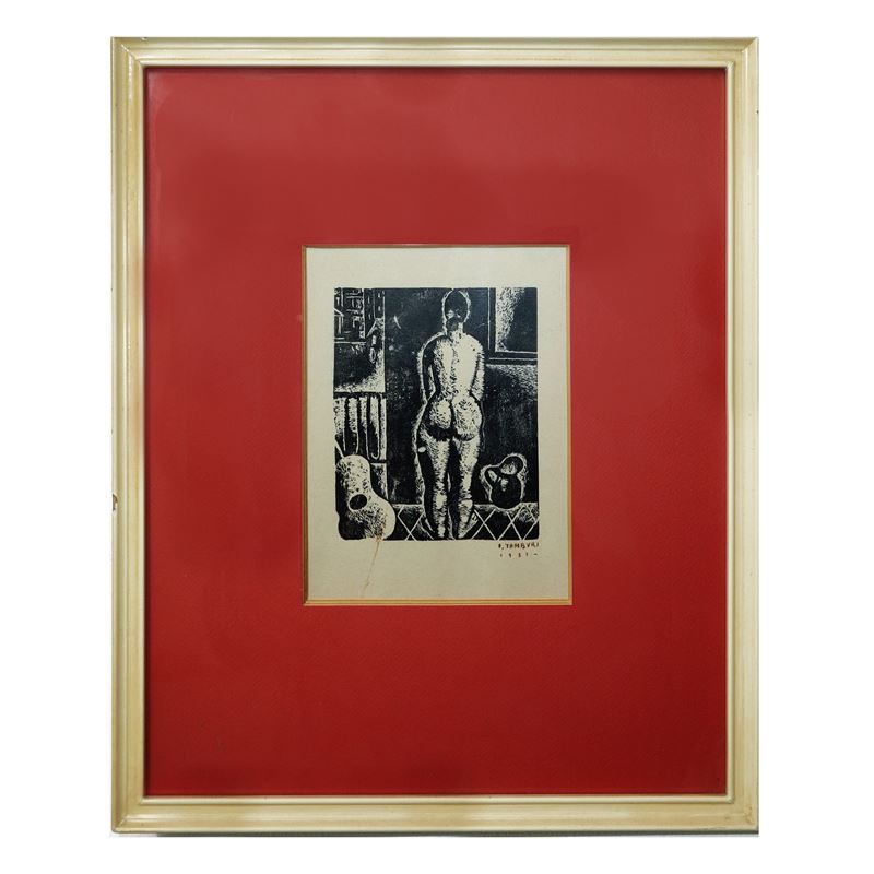 Orfeo Tamburi - Nudo di Donna di Spalle