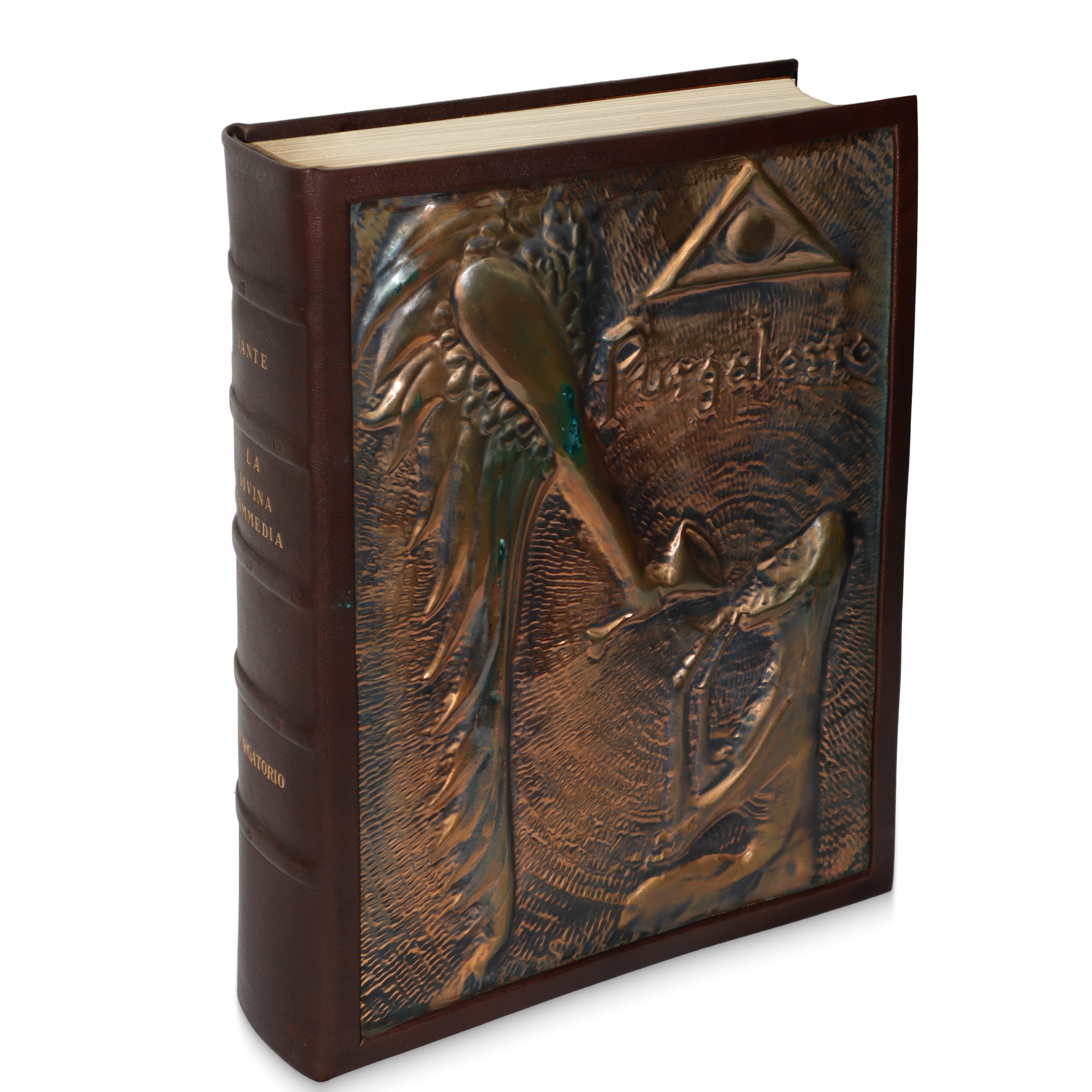 N°6 Volumi rilegati in 3 volumi (inferno-Purgatorio-Paradiso) della DIVINA COMMEDIA illustrata da...