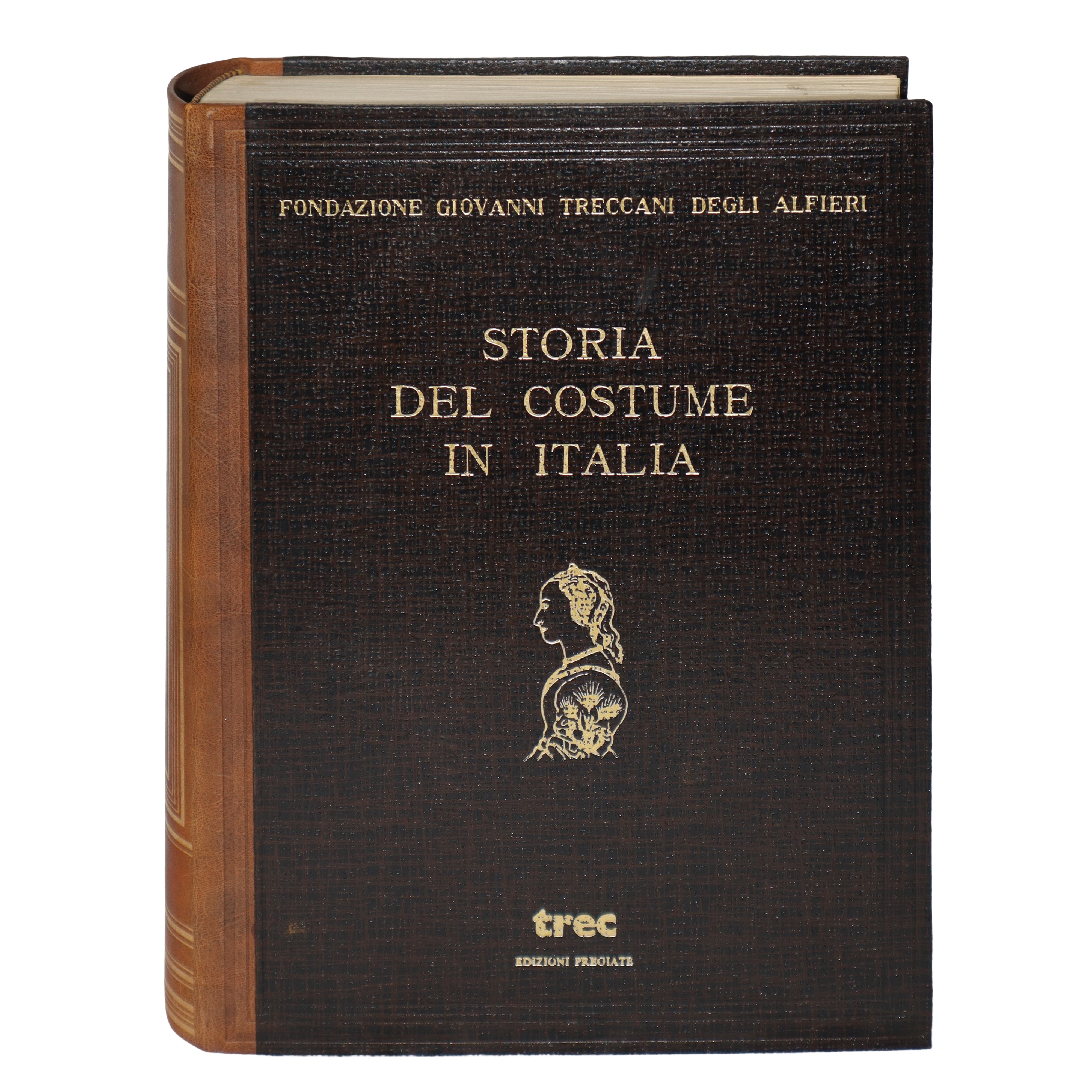 N°2 Volumi STORIA DEL COSTUME IN ITALIA, volume IV e volume V