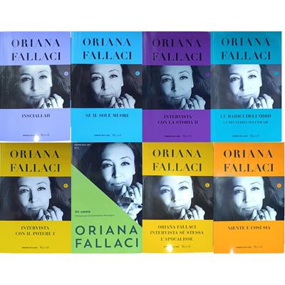 Collezione Libri Oriana Fallaci