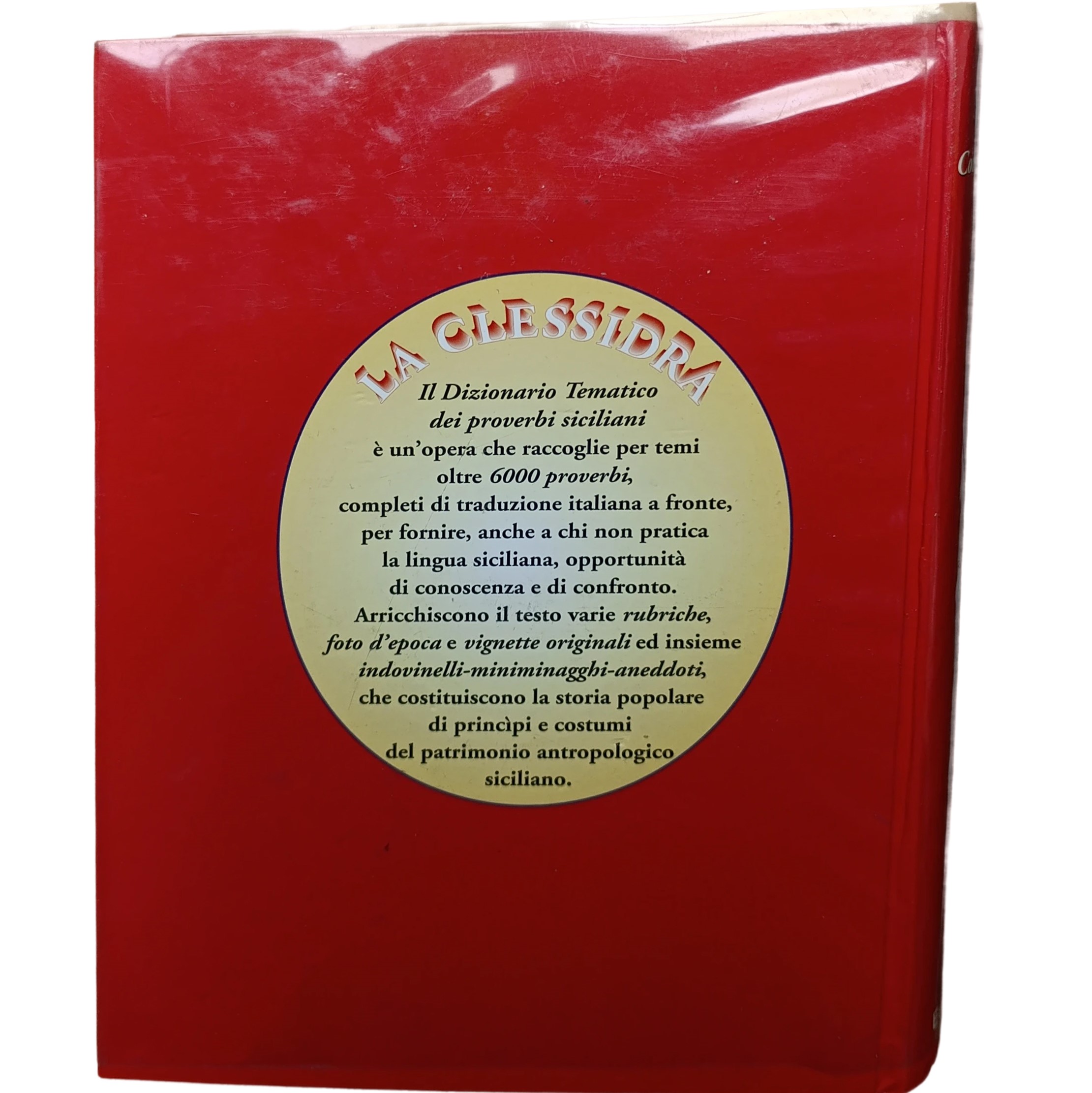 La clessidra , Dizionario tematico dei proverbi siciliani