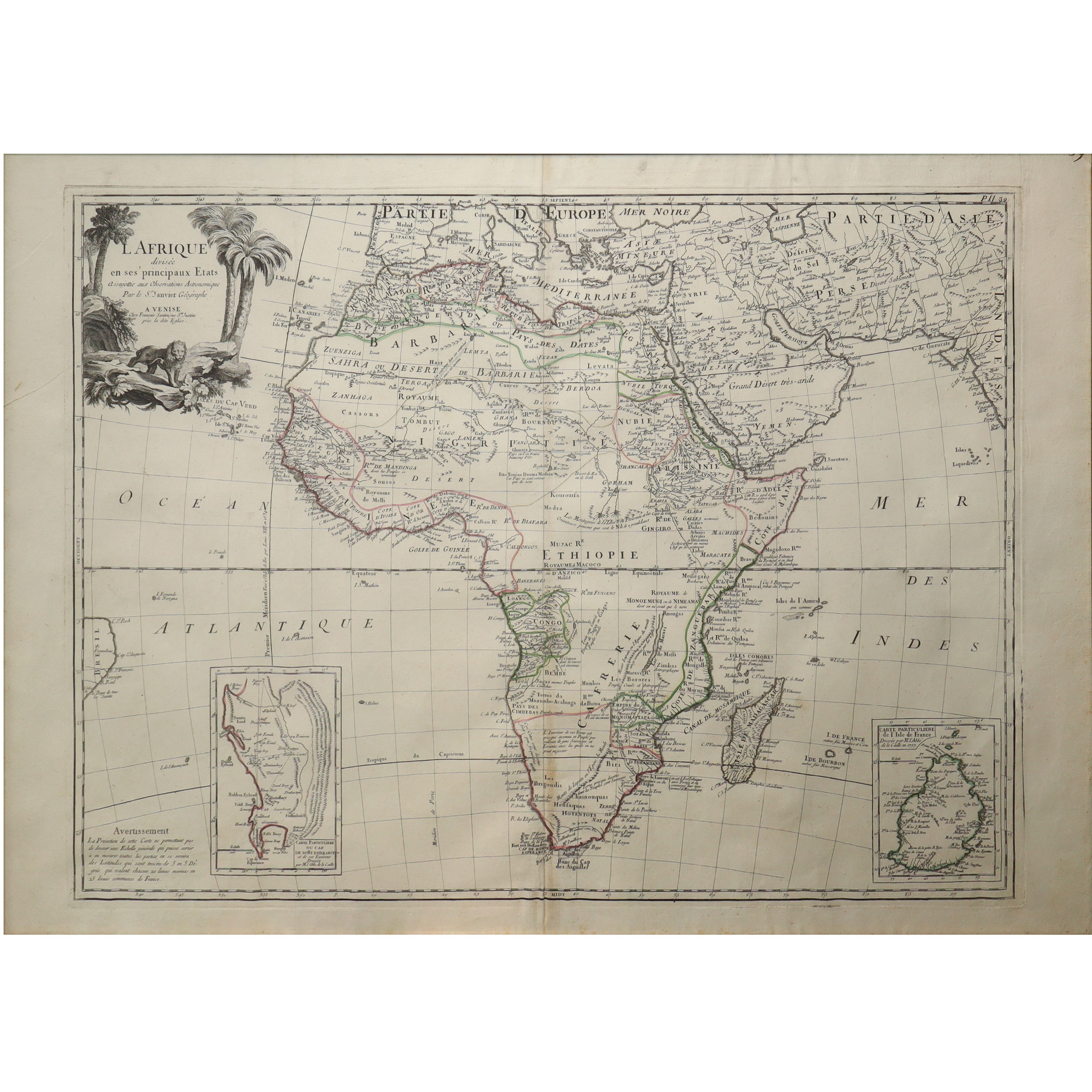 Robert Janvier - Afrique Et Ses Principaux Etats