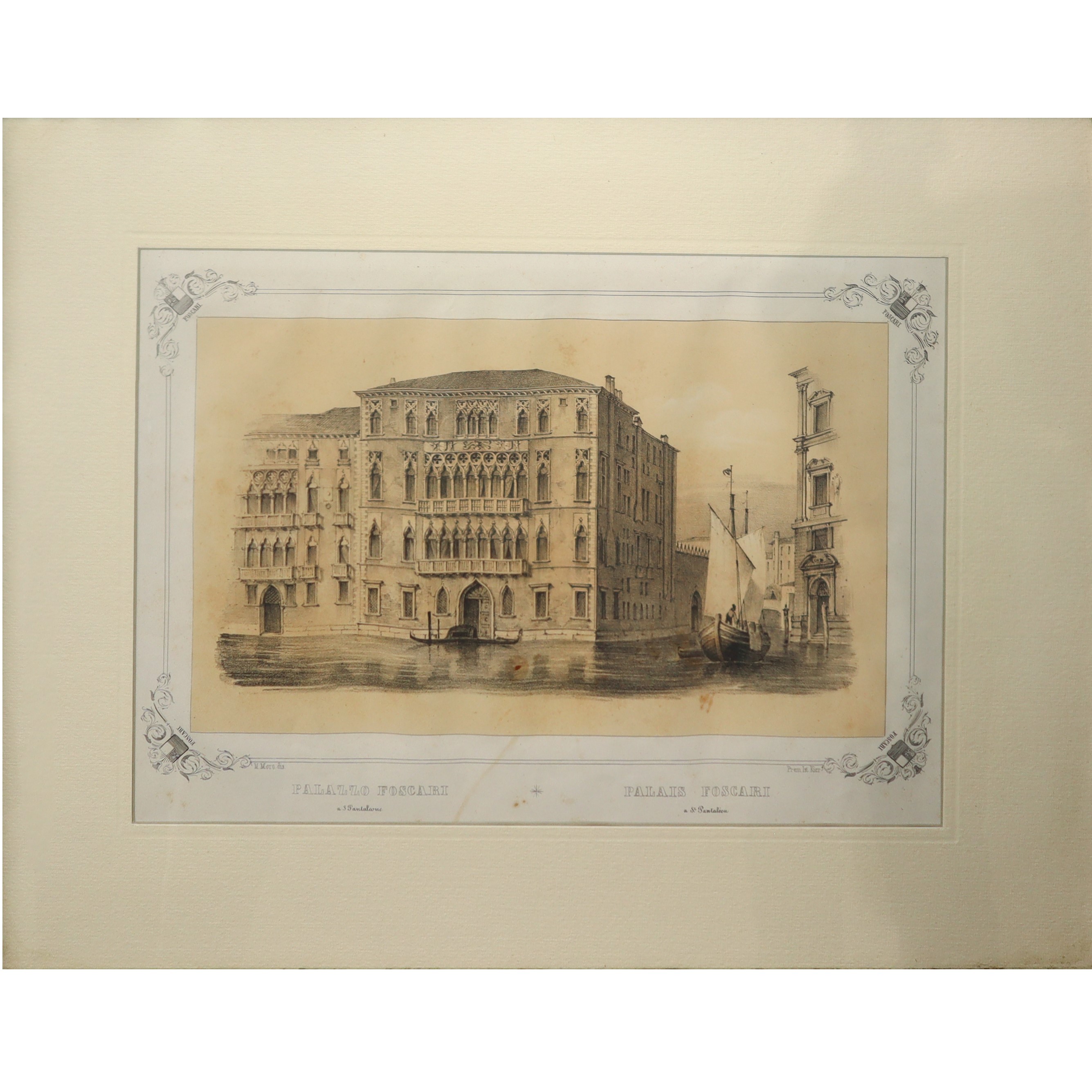 Giuseppe Kier - Palazzo Foscari a Venezia