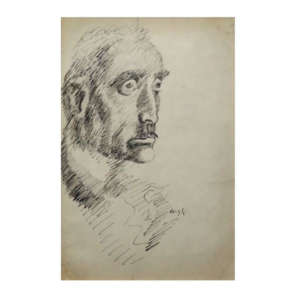 Corrado Cagli - Portrait of Janni