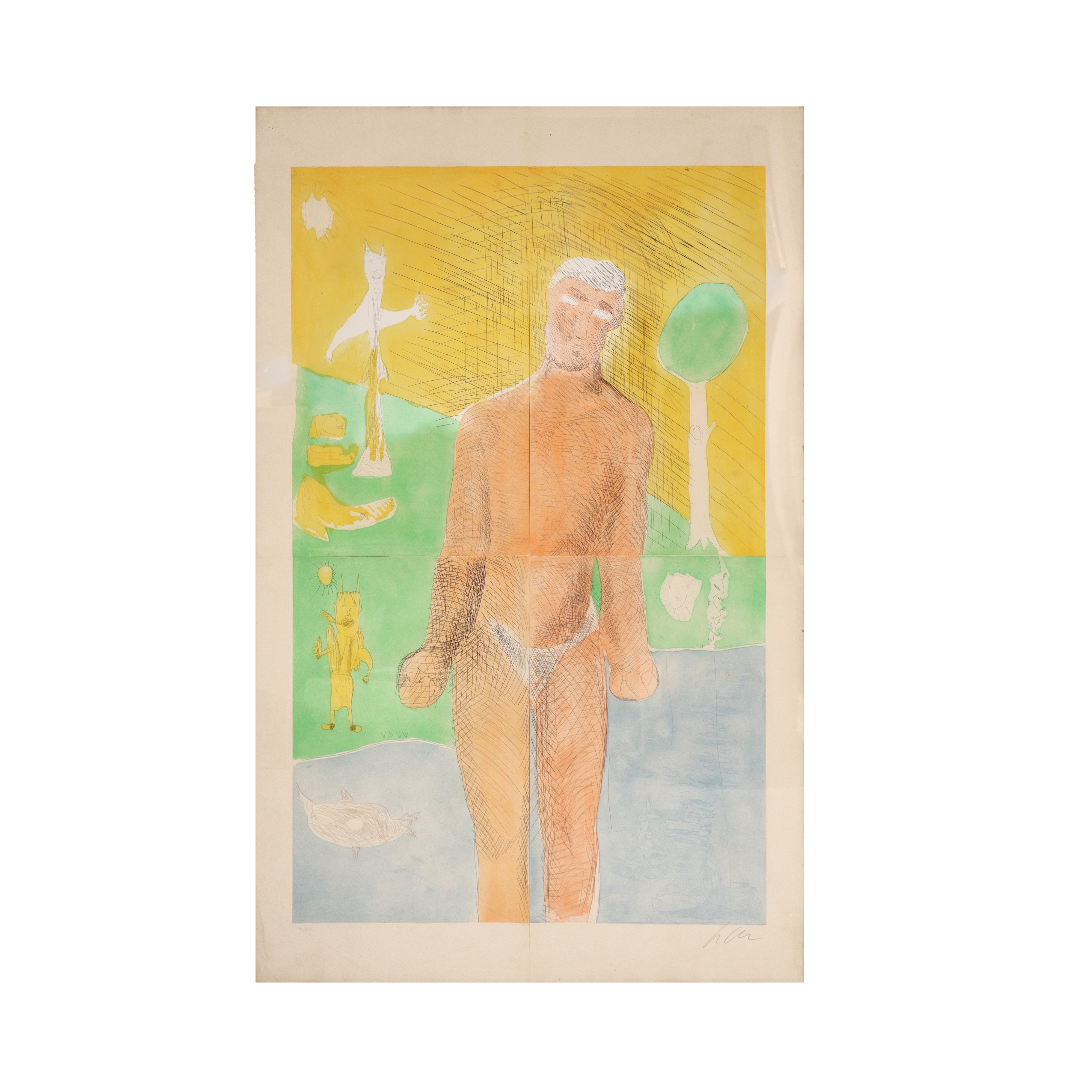 Sandro Chia - Figura di Uomo