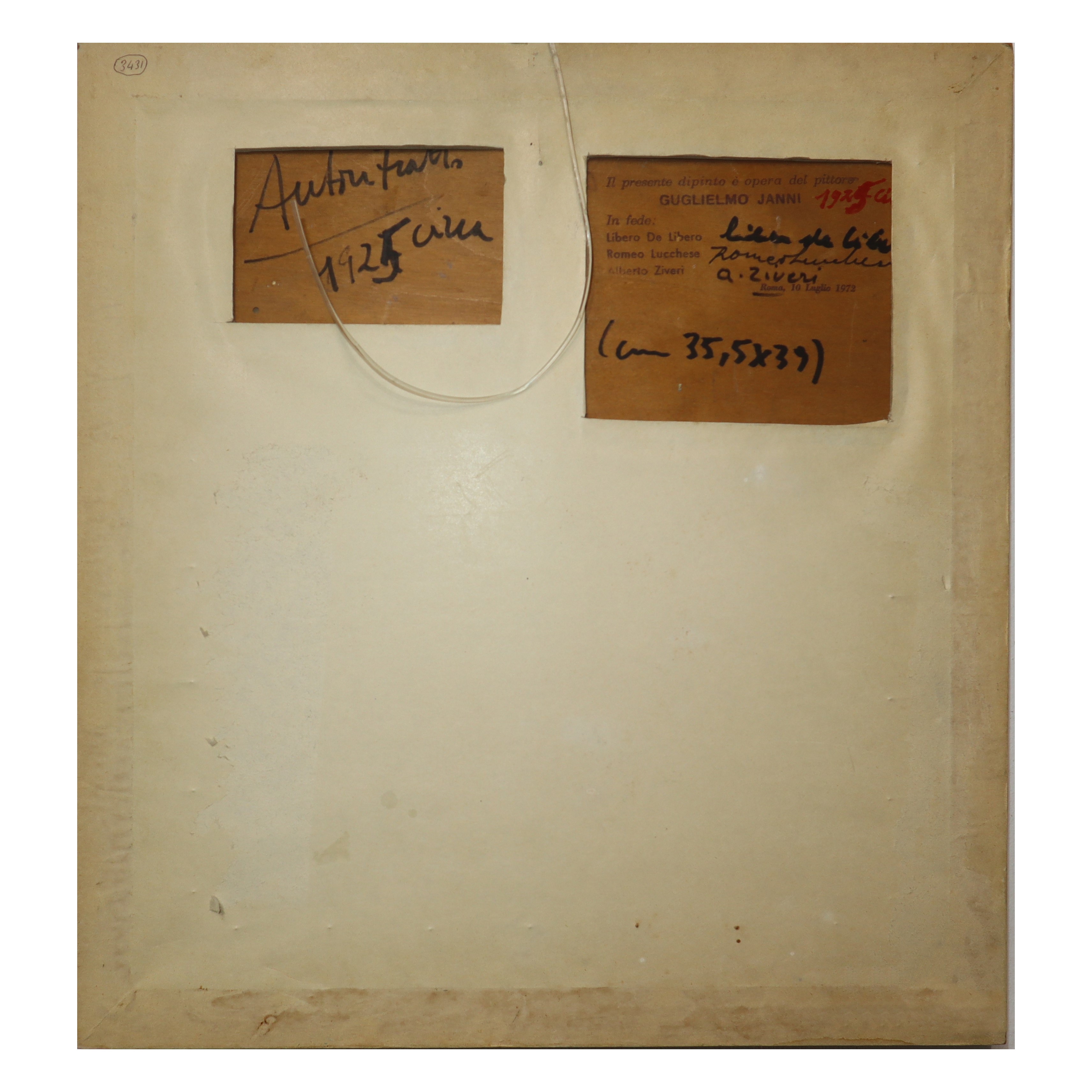 Guglielmo Janni - Autoritratto