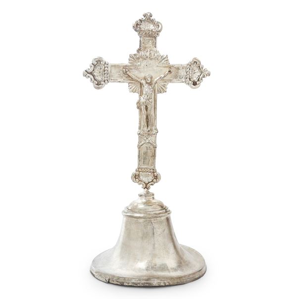 Crocifisso in argento