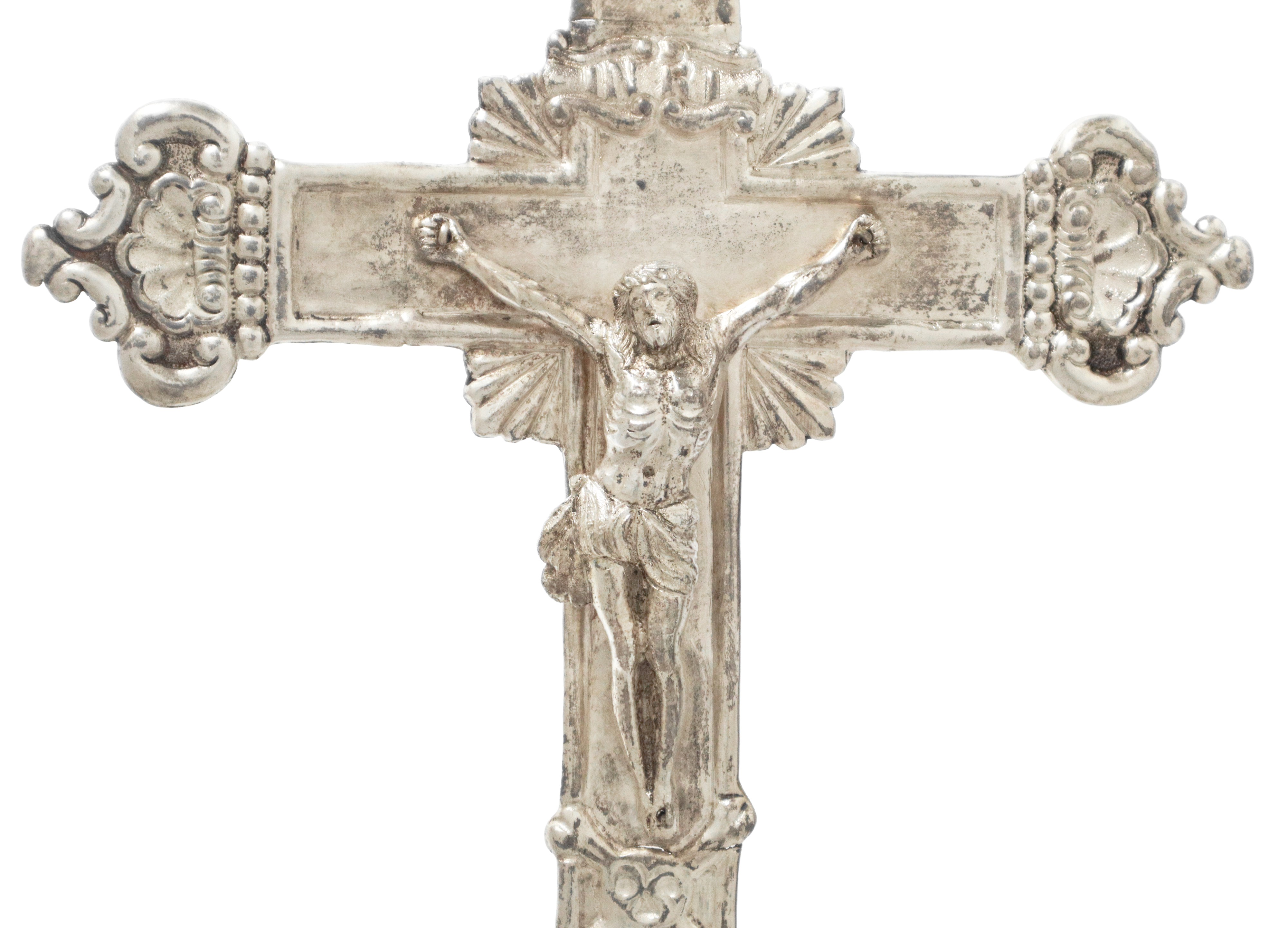 Crocifisso in argento