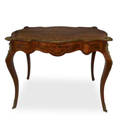Scrittoio bureau plat, Francia, fine XIX secolo