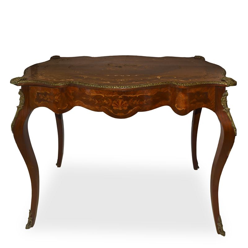 Scrittoio bureau plat, Francia, fine XIX secolo