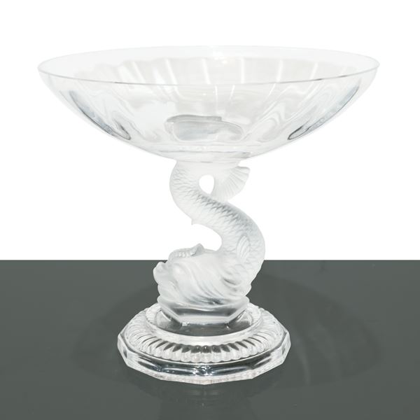 Crystal stand with triton