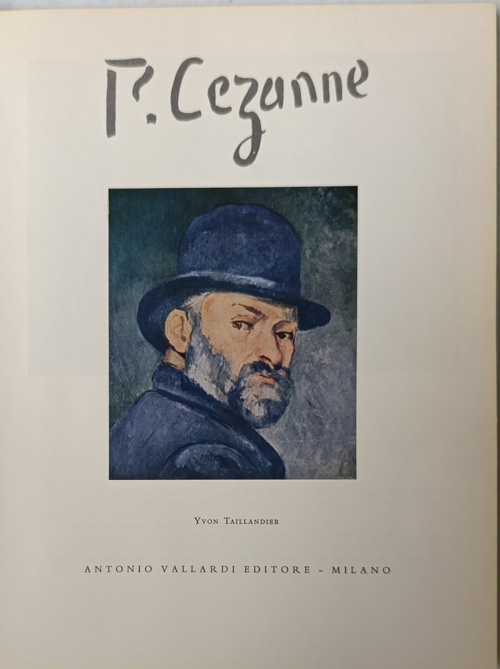 Paul Cezanne, Yvon Taillandier