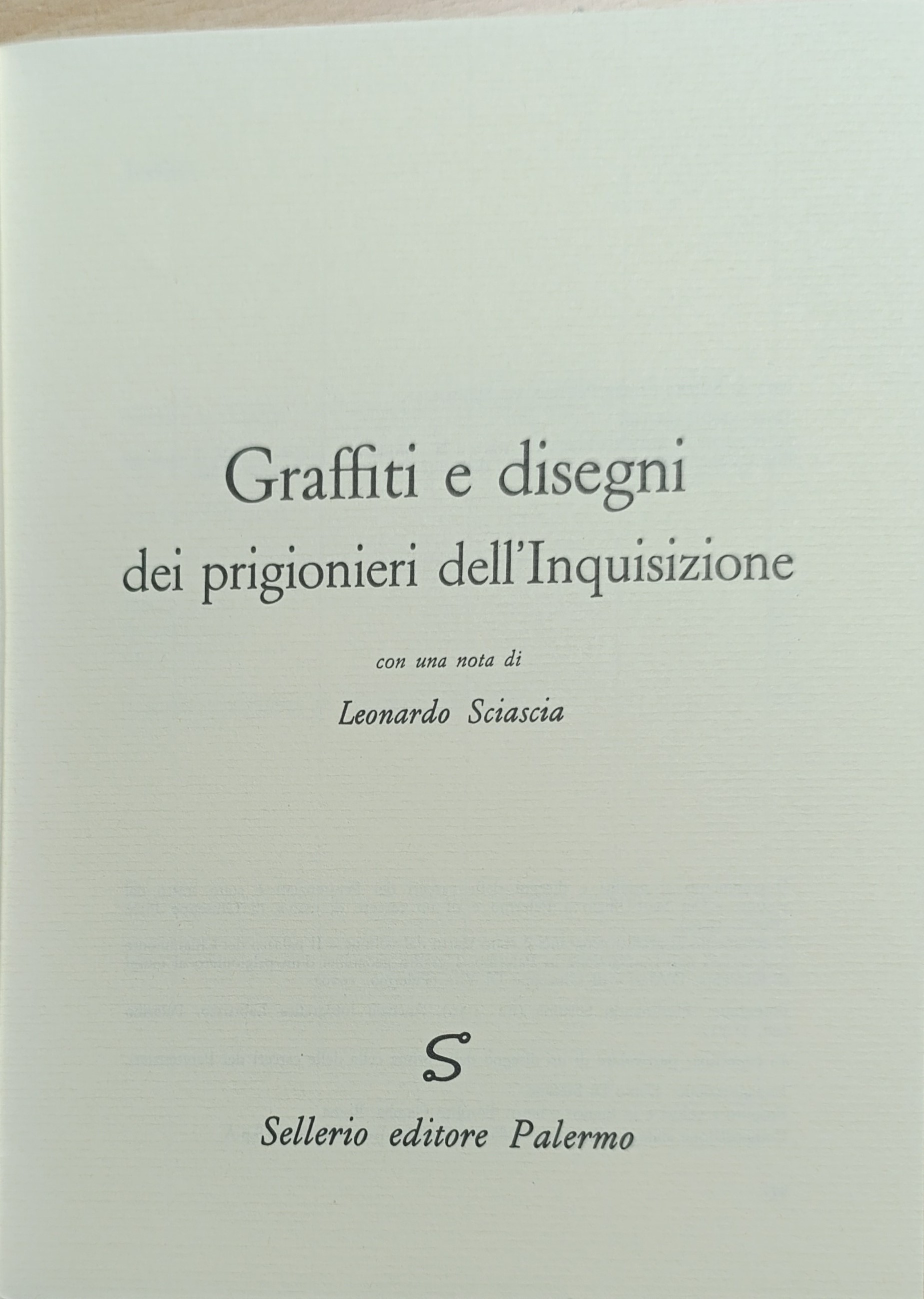 Graffiti e disegni dei prigionieri dell'inquisizione