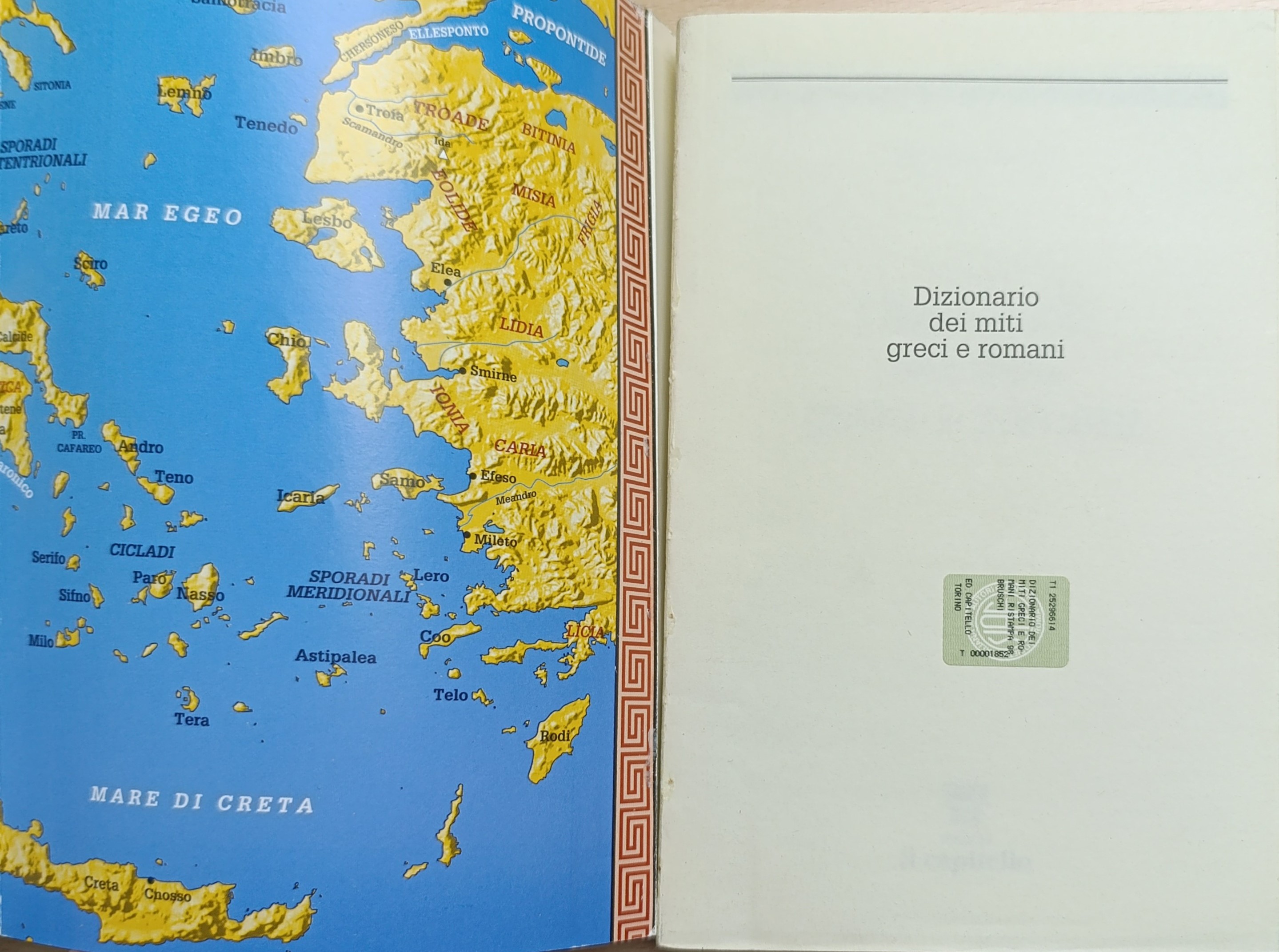 Dizionario dei miti greci e romani