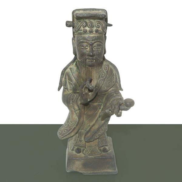 Budai in bronzo