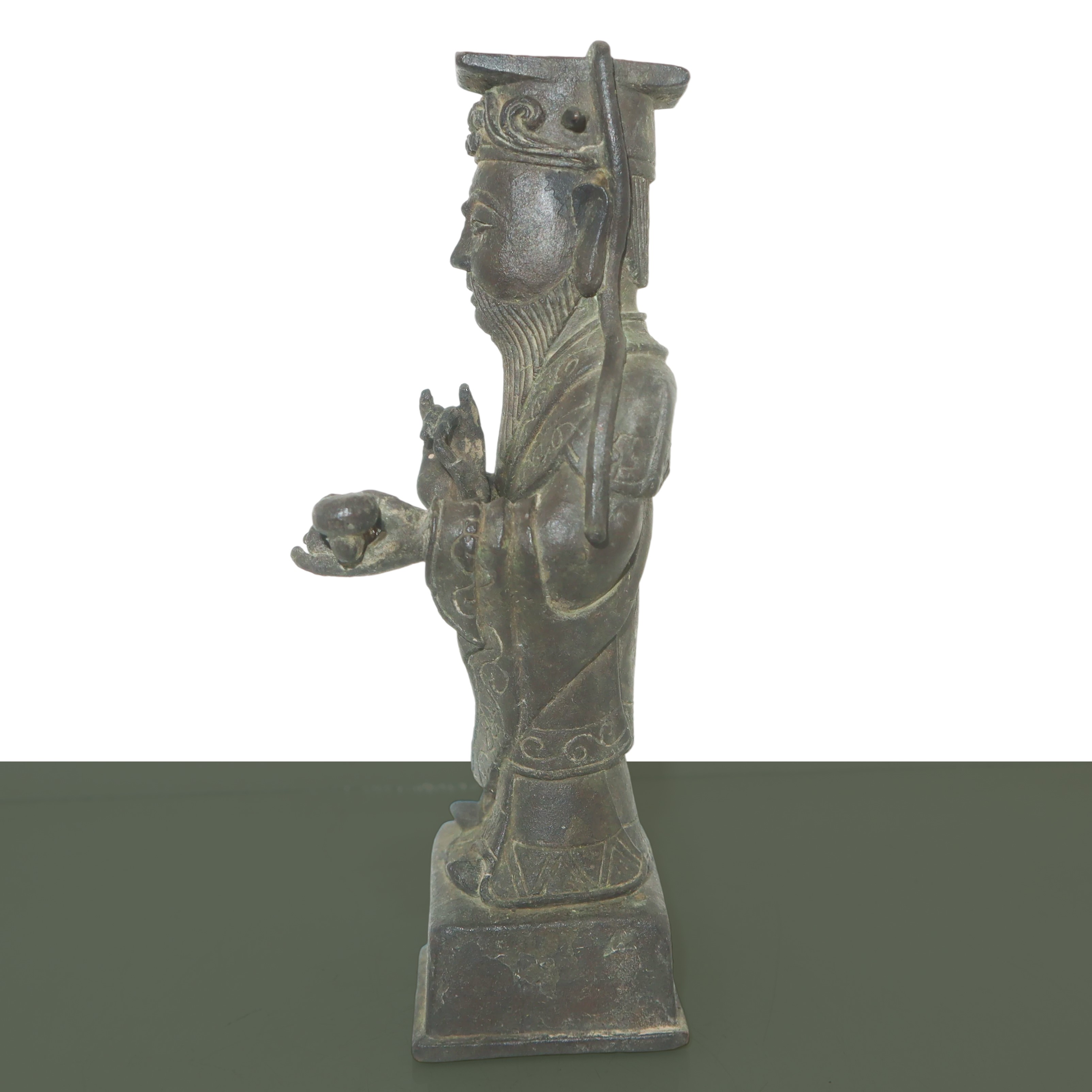 Budai in Bronzo