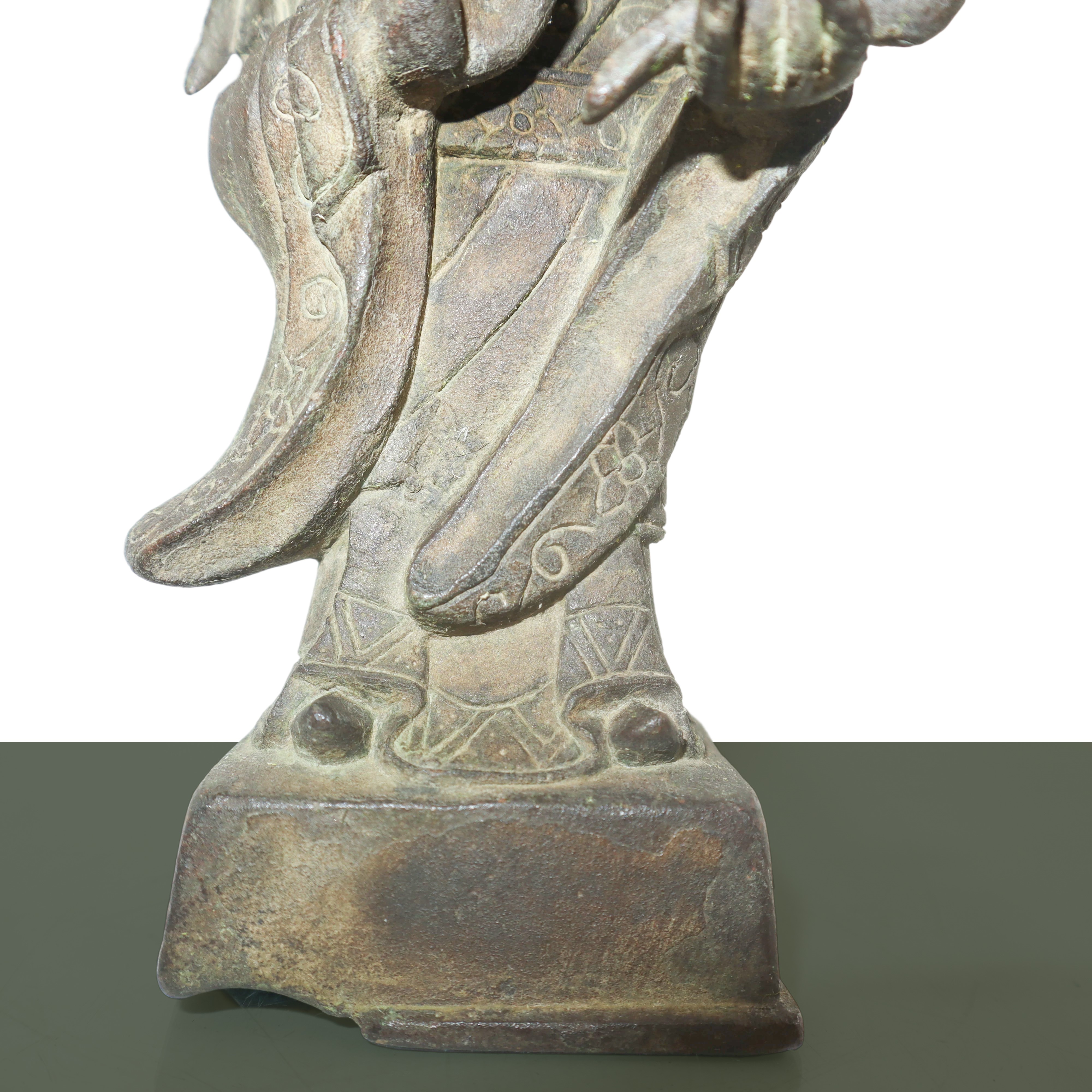 Budai in Bronzo