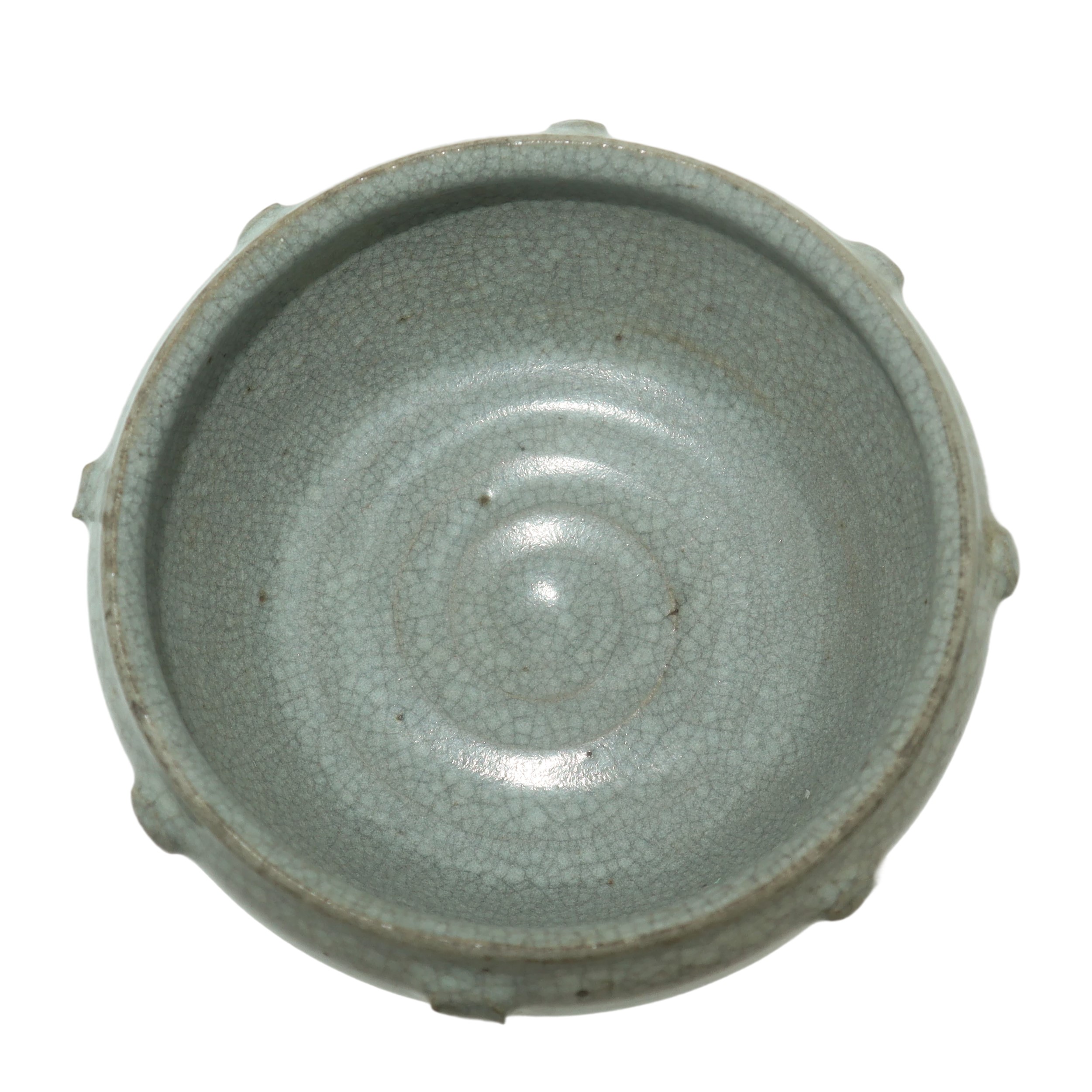 Lavapennelli cinese in porcellana Celadon