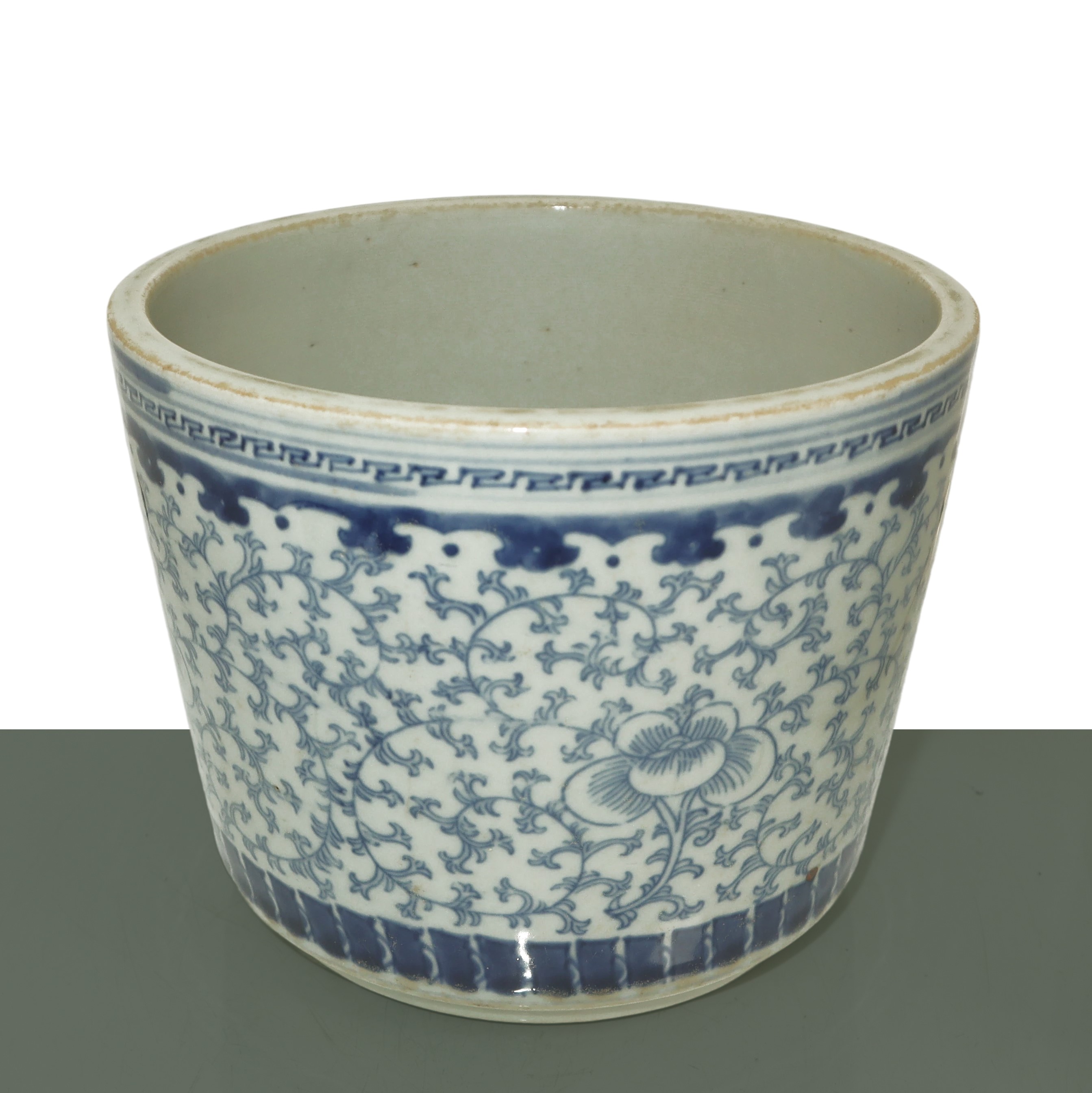 Brucia incenso blu e bianco