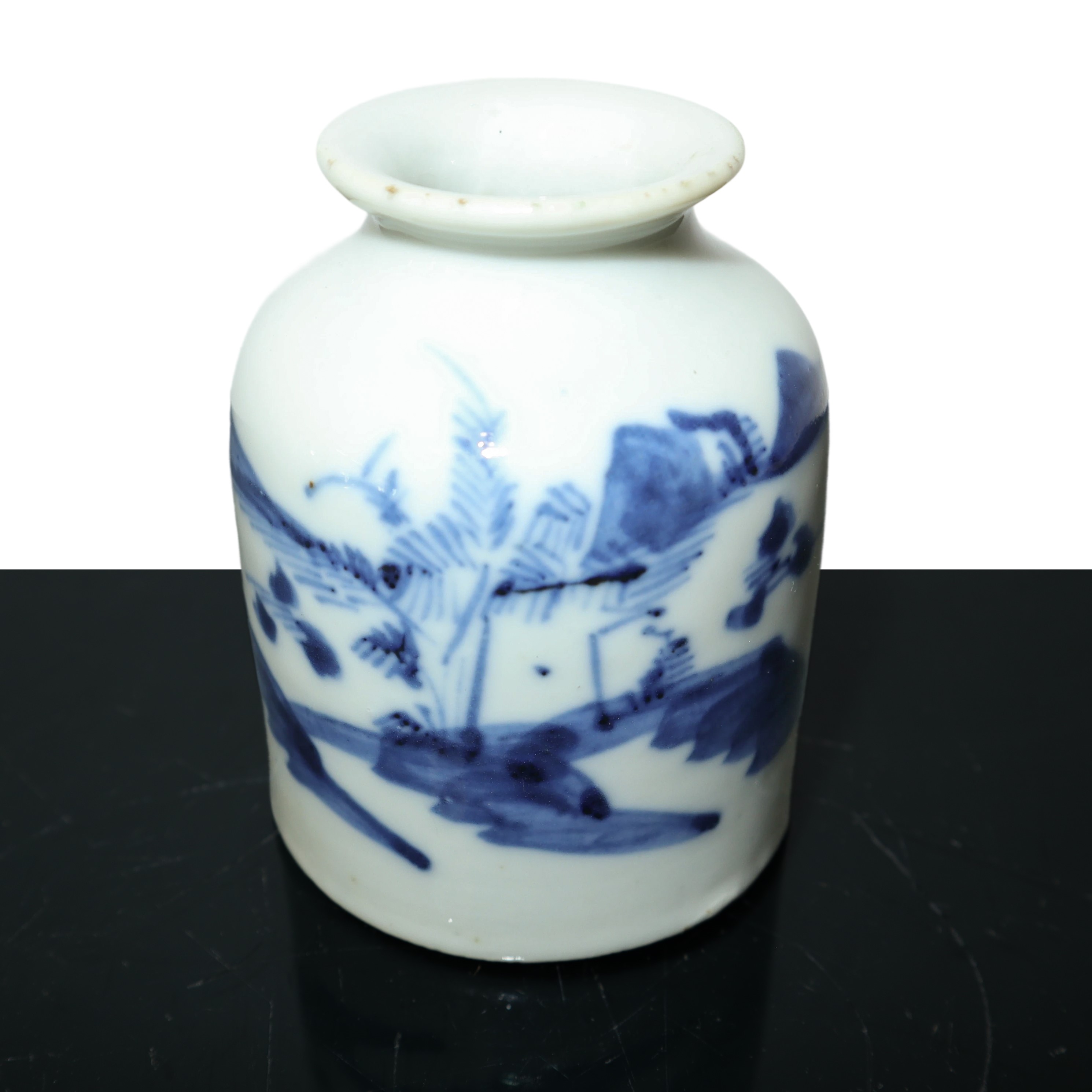 N'3 Coppette in porcellana cinese con decori floreali