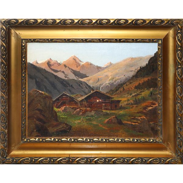 Friedrich Gauermann - Scena alpina