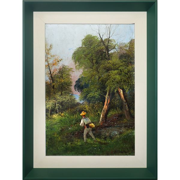 Marco Calderini - Cacciatore nel bosco