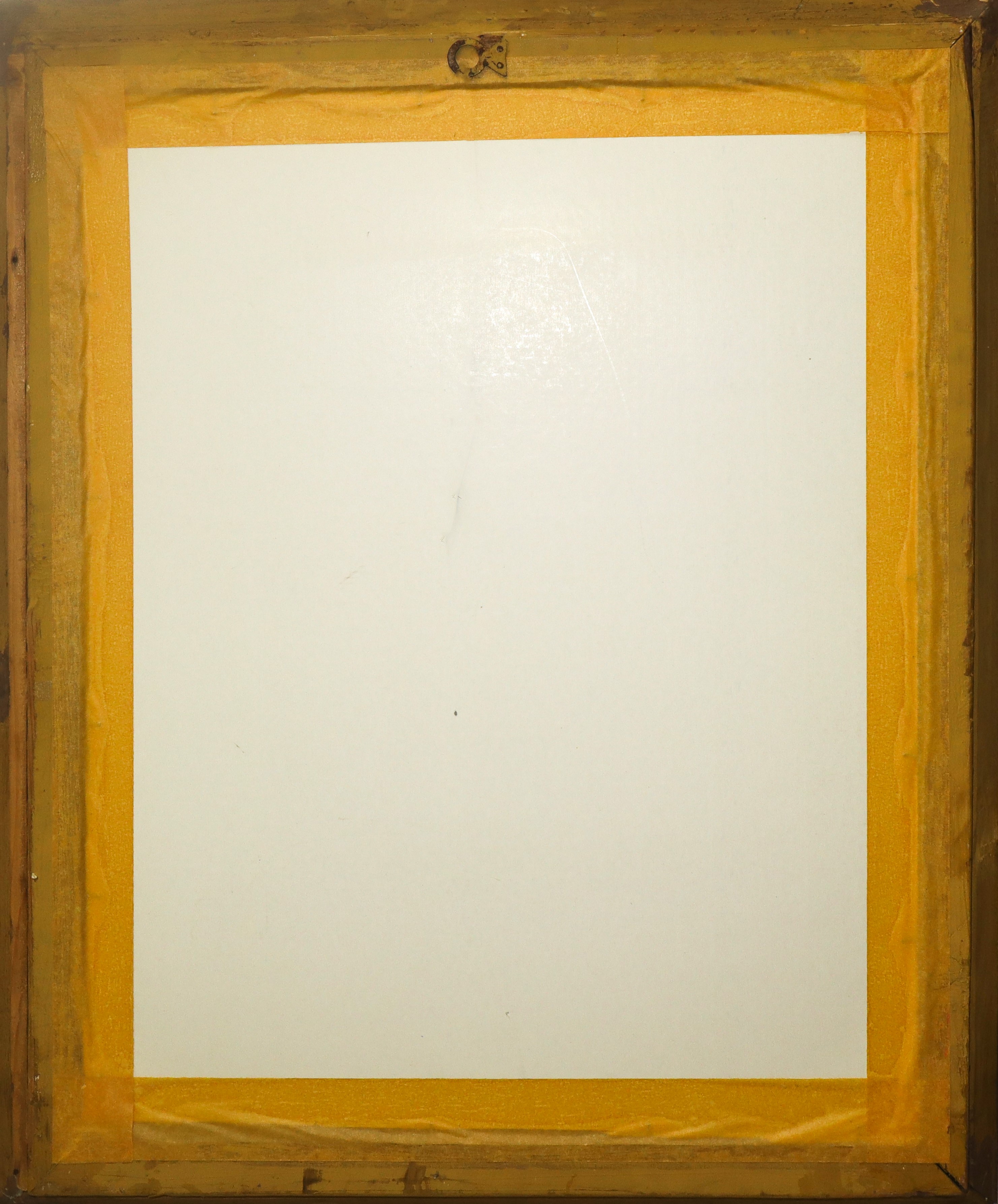 Cornice in legno dorato con stampa