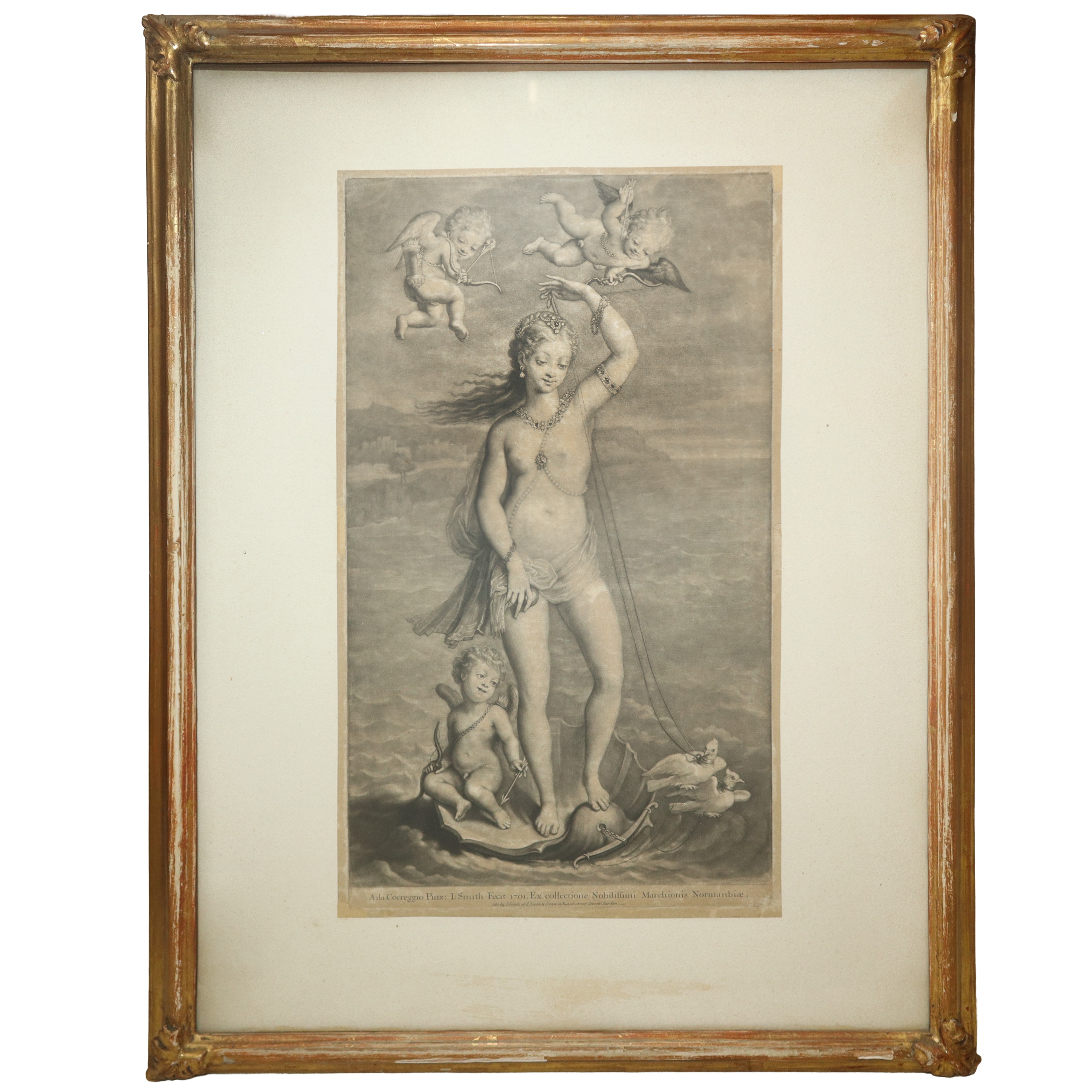 John Smith - Coppia di Incisioni: la Nascita di Venere, Plutone e Proserpina