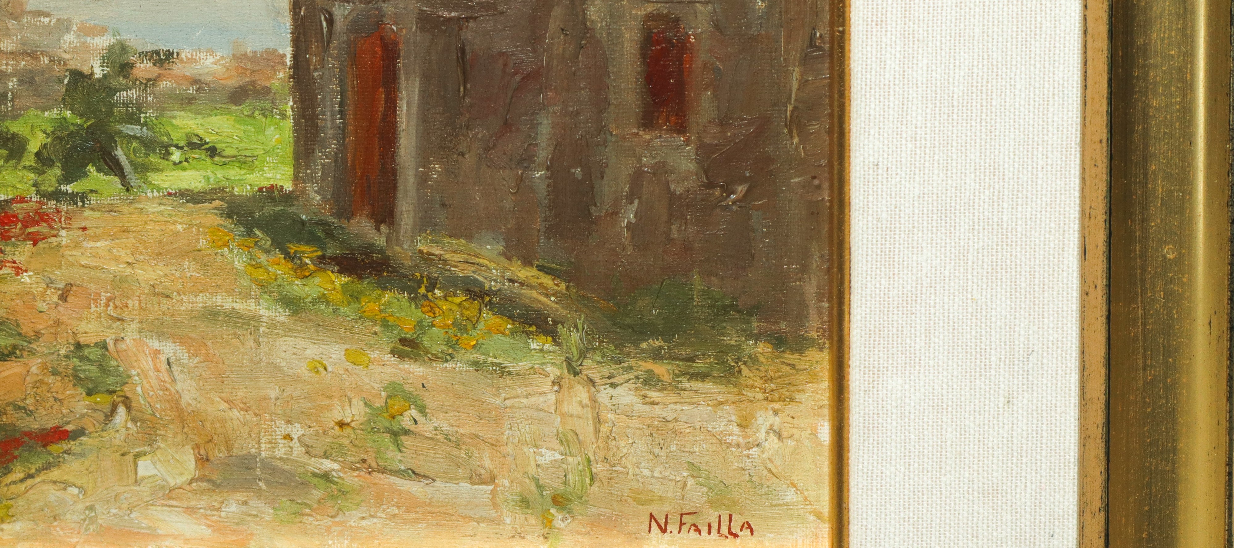Paesaggio con Case