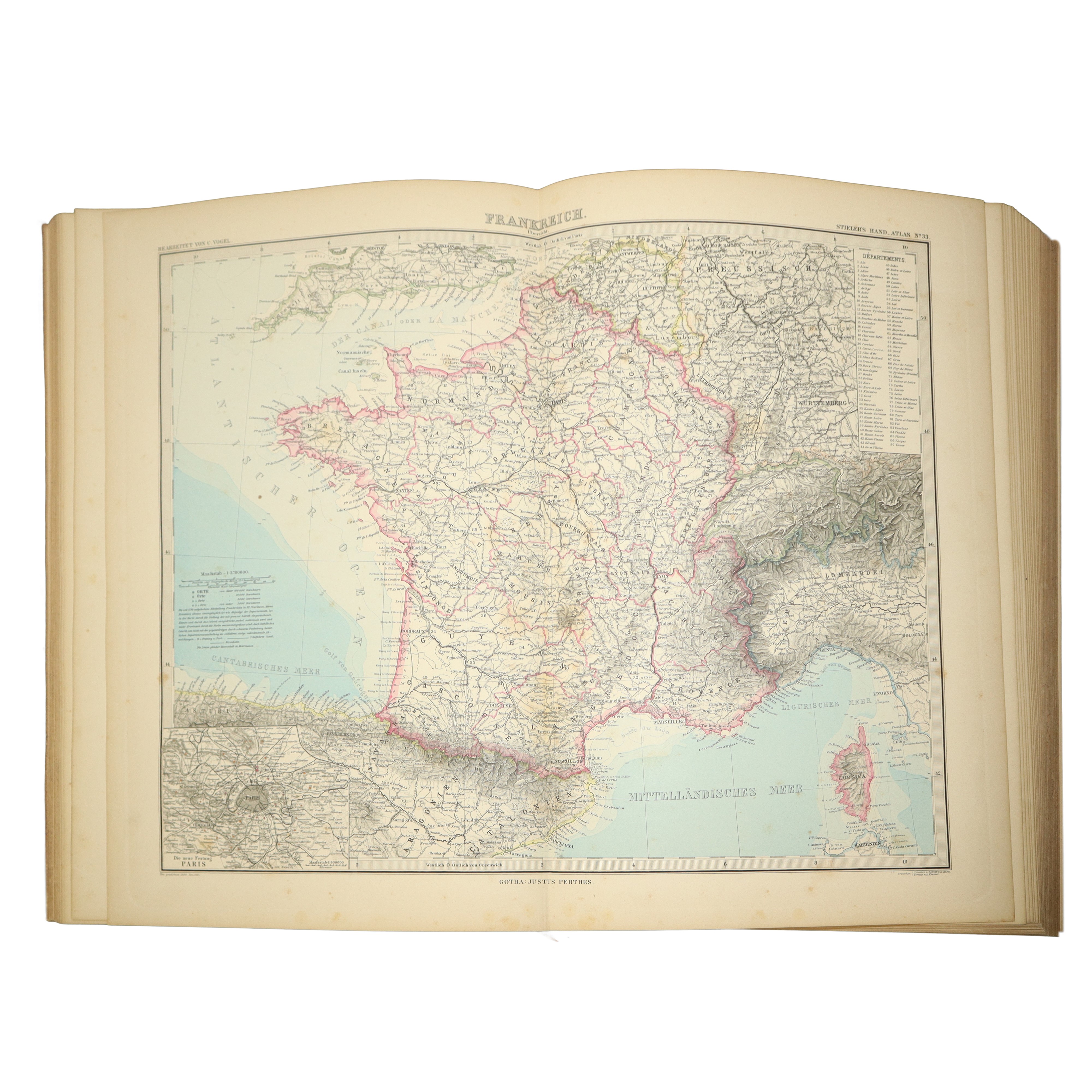 Stieler's Hand-atlas