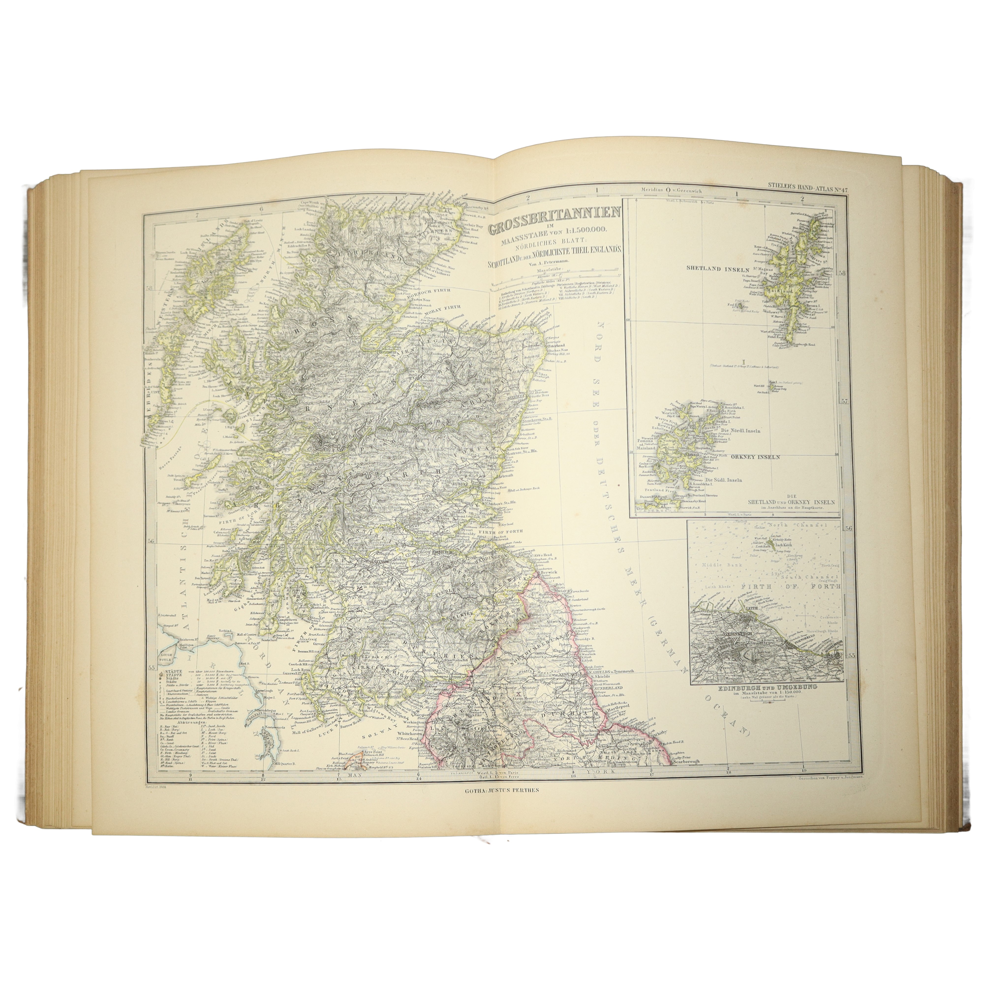 Stieler's Hand-atlas