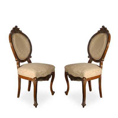 Sedie, fine XIX secolo, dimensioni 102 x 48 x 46 cm