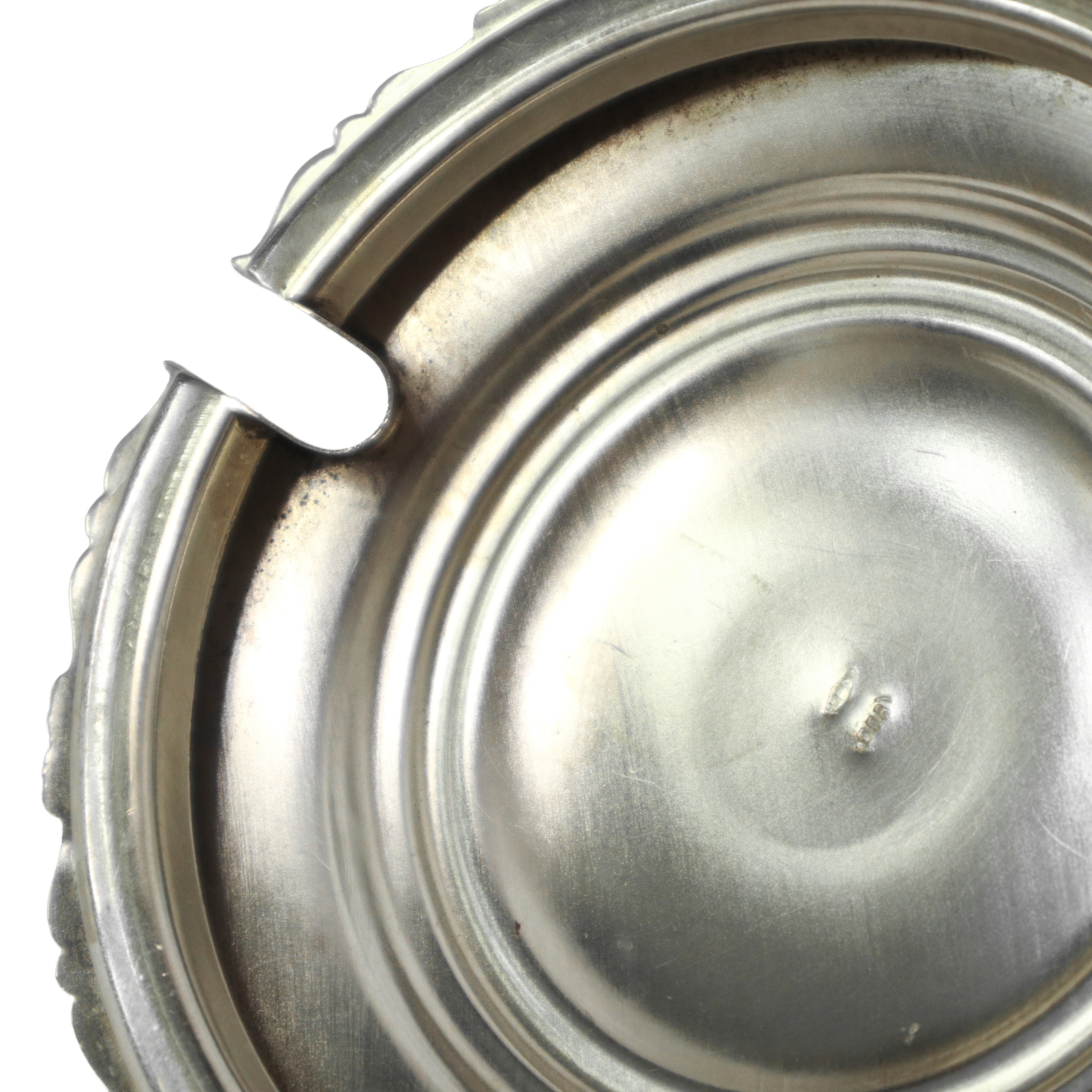 Oliera e formaggiera in argento 800